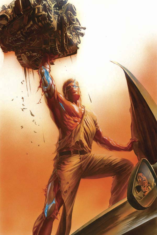 Kevin Smith Phil Hester Alex Ross take on Bionic Man