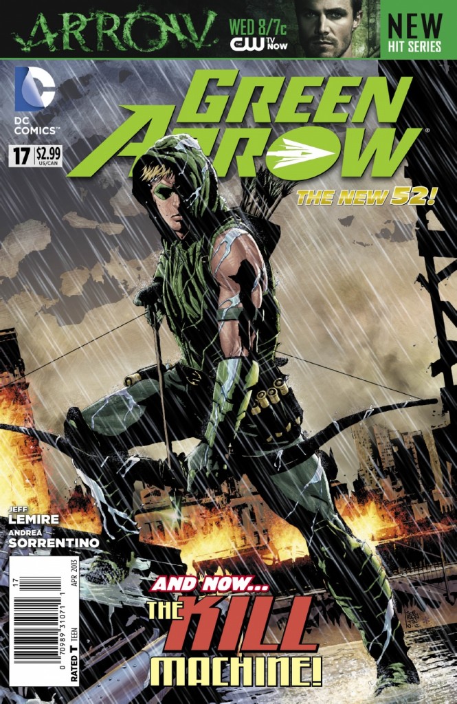 DC Comics reignites Green Arrow comic book series today with writer